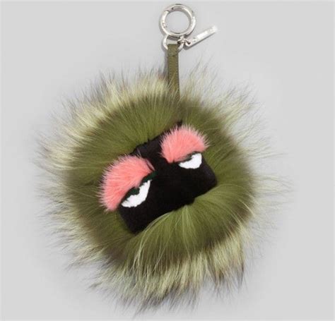 fendi fur charm replica|fendi bag bug.